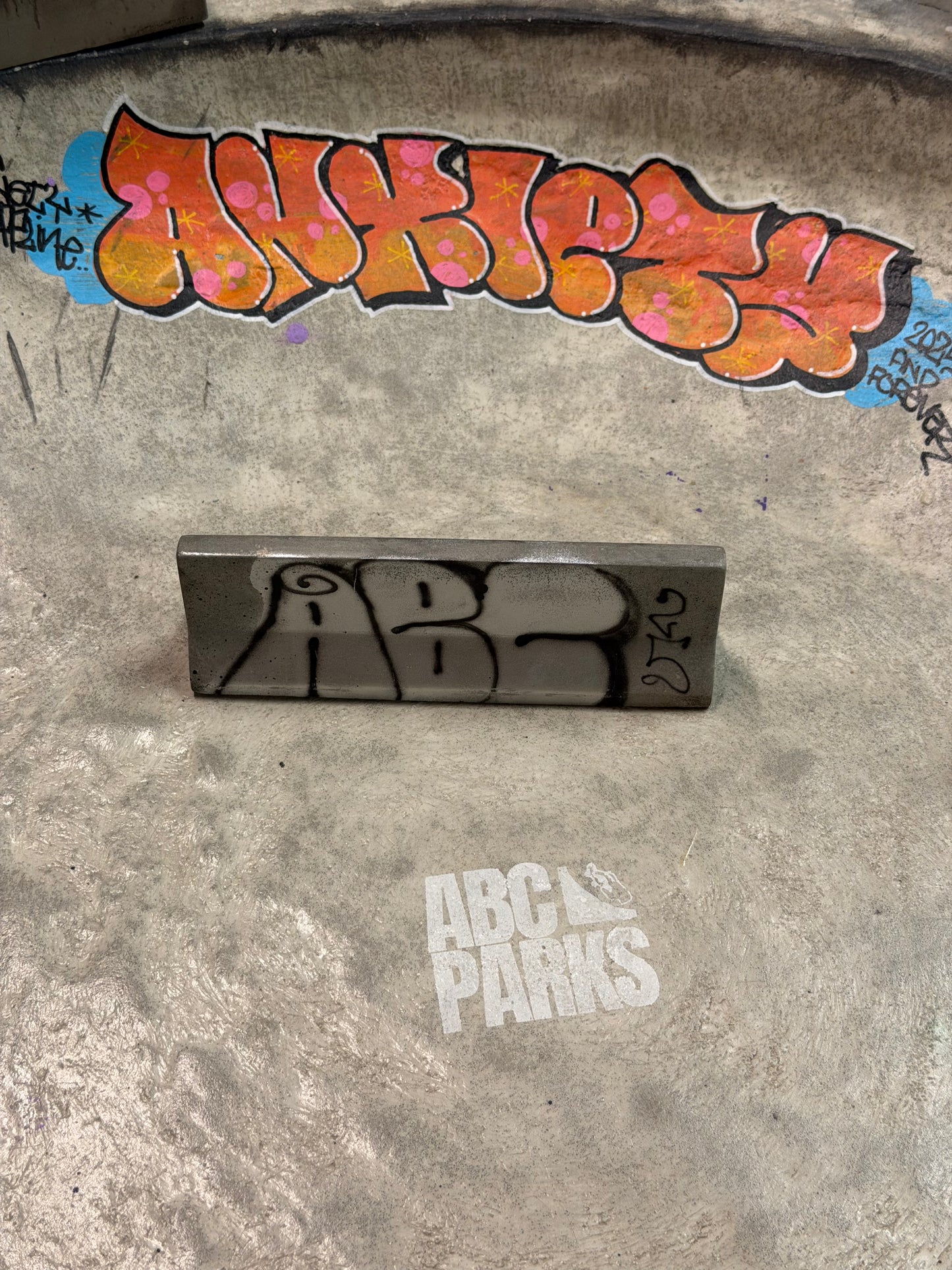 Anxiety Offline Concrete Barrier